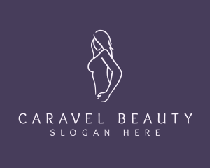 Beauty Female Model logo design