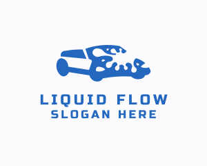 Car Wash Water Splash logo design