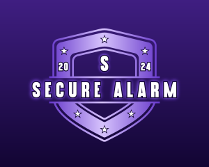 Modern Security Shield logo design