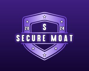 Modern Security Shield logo design