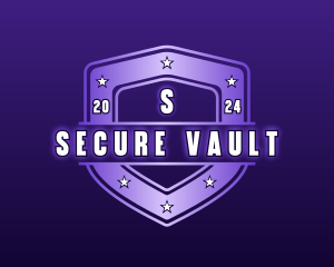 Modern Security Shield logo design