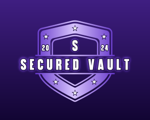 Modern Security Shield logo design