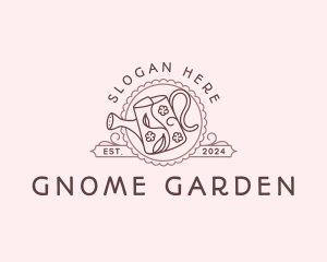 Watering Can Garden logo design