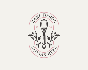 Floral Baking Whisk logo