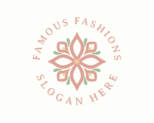 Natural Pastel Floral Logo