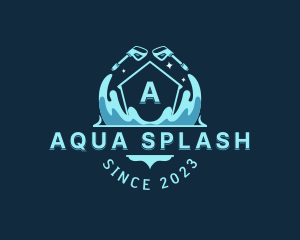 Splash House Pressure Washing logo design