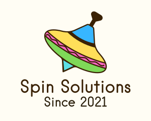 Colorful Spinning Top logo