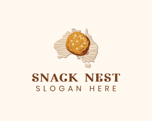 Australian Anzac Biscuit logo design