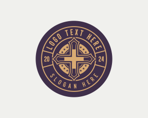 Spiritual Biblical Cross logo