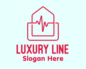 Home Cardiology Emergency  logo design