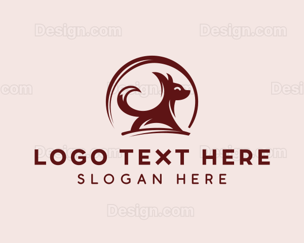 Pet Puppy Dog Logo