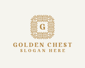 Golden Decorative Luxury logo design