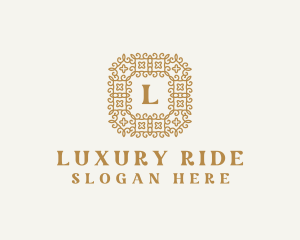 Golden Decorative Luxury logo design