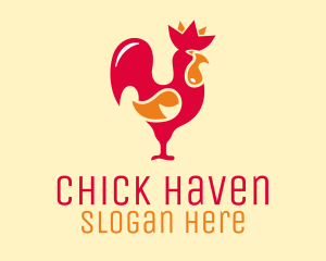 Red Chicken Rooster logo