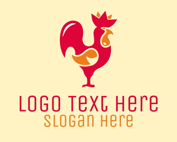 Chicken logo example 4