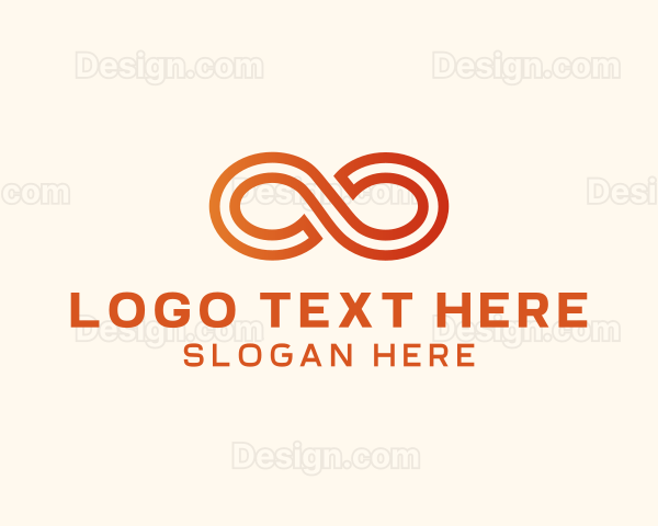 Modern Infinity Loop Logo