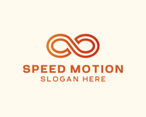 Modern Infinity Loop logo design