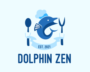 Nautical Dolphin Chef  logo