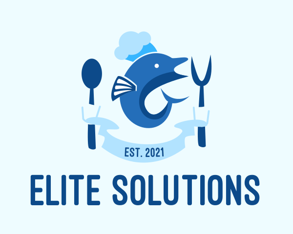 Dolphin logo example 3