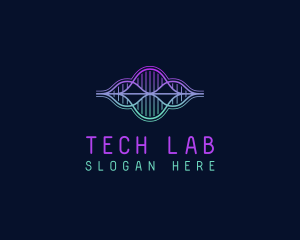 Wave Tech Laboratory logo design