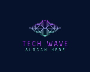 Wave Tech Laboratory logo design