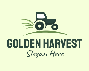 Farm Tractor Agriculture logo design