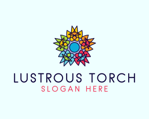 Floral Decoration Boutique logo design