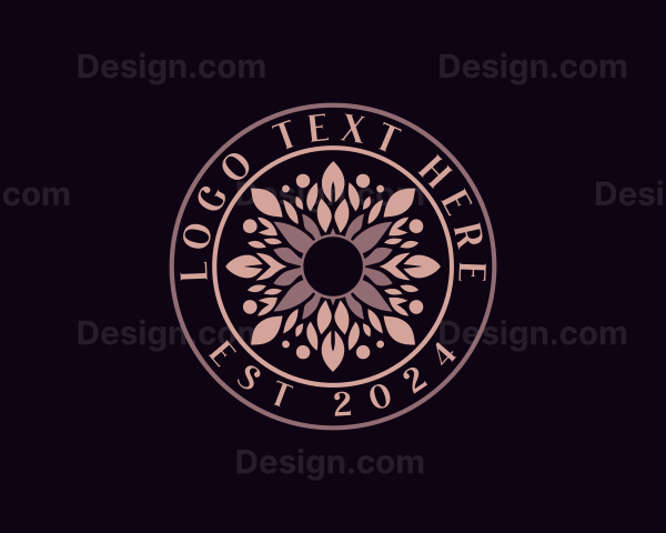 Elegant Floral Florist Logo