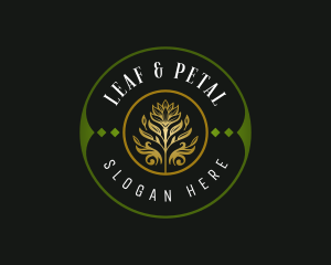 Botanical Flower Blossom logo