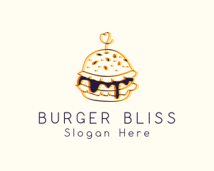 Hamburger Sandwich Snack logo