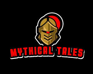 Gaming Medieval Helmet logo