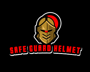 Gaming Medieval Helmet logo