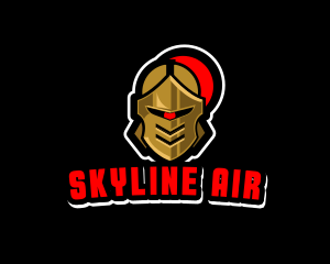 Gaming Medieval Helmet logo