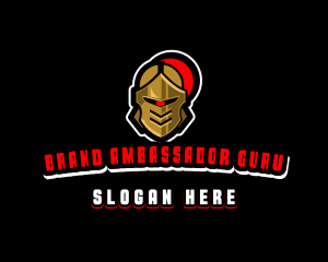 Gaming Medieval Helmet logo design