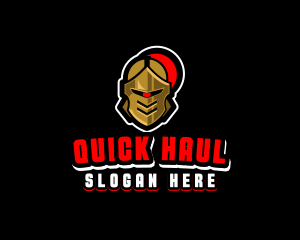 Gaming Medieval Helmet logo design