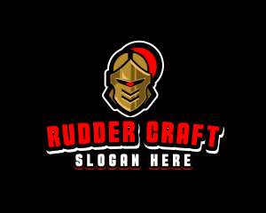 Gaming Medieval Helmet logo design