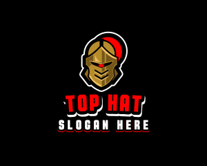 Gaming Medieval Helmet logo design