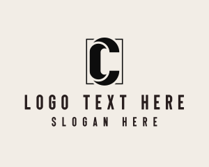 Photography - Media Photography Vlog Letter C logo design