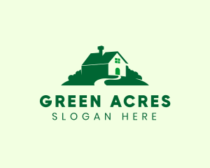 Green Hill Farmhouse  logo design