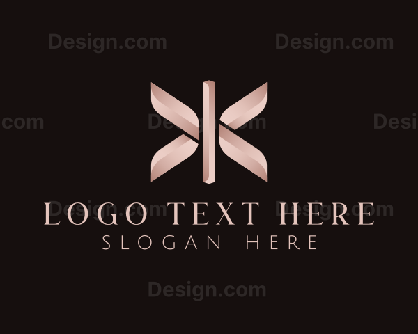 Elegant Deluxe Luxury Letter X Logo