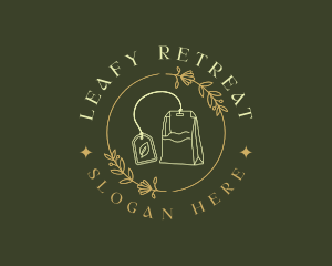 Organic Tea Bag logo design