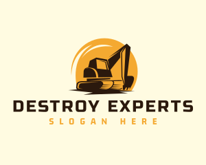 Demolition Machine Excavator logo