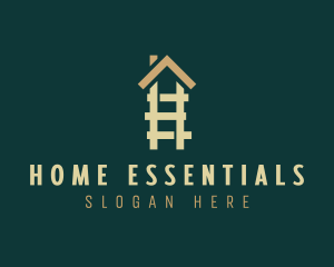 Home Ladder Roof logo design