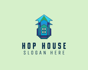  House Village Property logo design