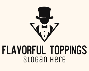 Top Hat Gentleman Tailoring logo design