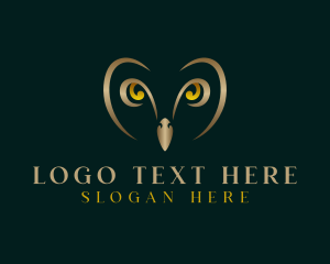 Avian Owl Bird logo