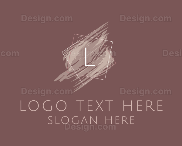 Cosmetics Boutique Frame Logo