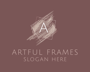 Cosmetics Boutique Frame logo design