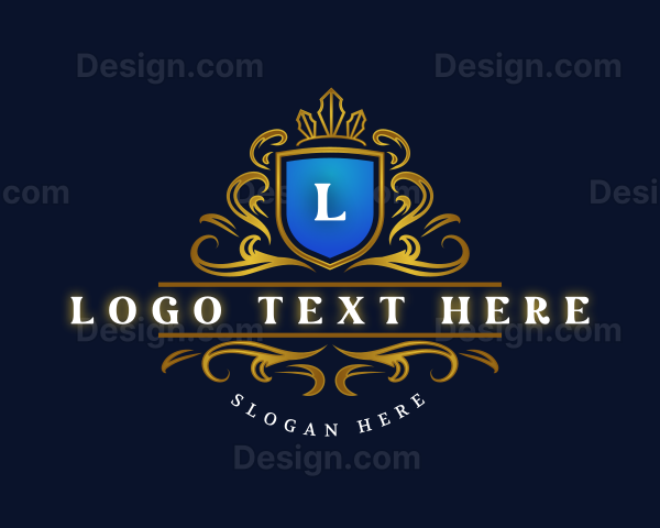 Luxury Decorative Shield Logo