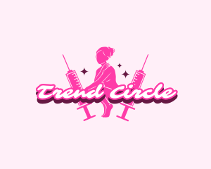 Plastic Surgery Syringe logo
